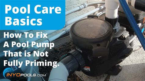 troubleshooting pool pump problems